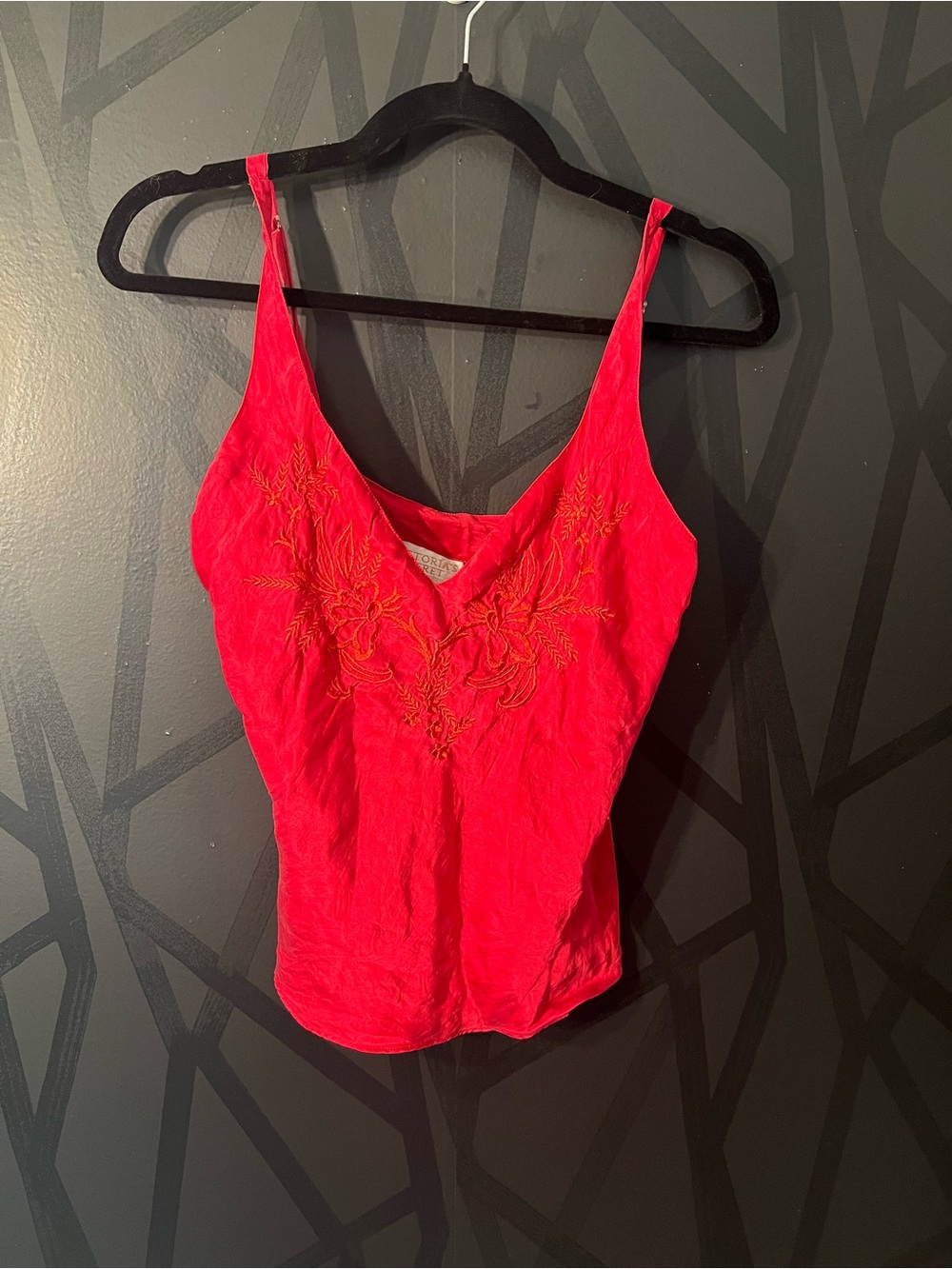 Women's silk Victoria’s Secret gold label cami